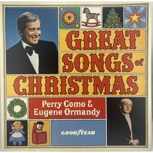Perry Como & Eugene Ormandy Lp Great Songs Of Christmas GoodYear -
